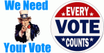 We Need Your Vote