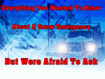 Snow Emergency Information