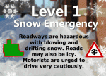 Snow Emergency 1