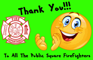 Firefighter Thank You