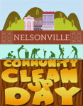 Nelso Community Clean-Up Logo